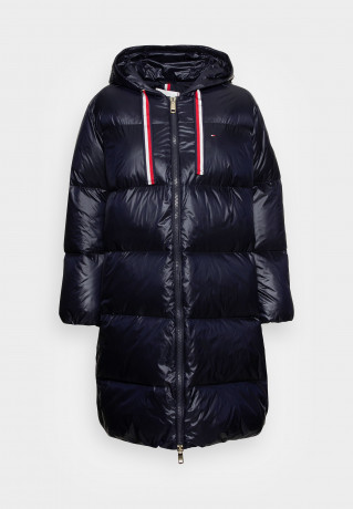 Tommy Hilfiger PADDED PUFFER MAXI Down coat desert sky PUDDED BUFFER MAXI Пуховик небо пустыни