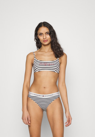 Tommy Hilfiger CLASSIC BIKINI PRINT Bikini bottoms wsw breton stripe CLASSIC BIKINI PRINT Плавки бикини wsw бретонская полоса