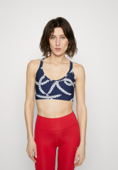Tommy Hilfiger LOW ROPE STRAPPY BRA Light support sports bra carbon navy LOW ROPE STRAPPY BRA Спортивный бюстгальтер с легкой поддержкой углеродный флот