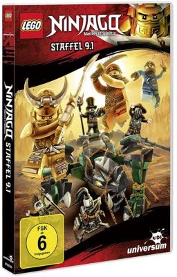 LEGO DVD LEGO Ninjago Staffel 9.1 DVD-диск LEGO Ninjago, сезон 9.1