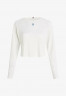 Tommy Hilfiger SEAMLESS MONOGRAM  Long sleeved top weathered white SEAMLESS MONOGRAM Топ с длинными рукавами выветрившийся белый