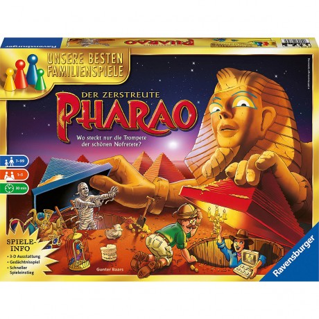 Ravensburger Der zerstreute Pharao Neuauflage Рассеянный фараон переиздание