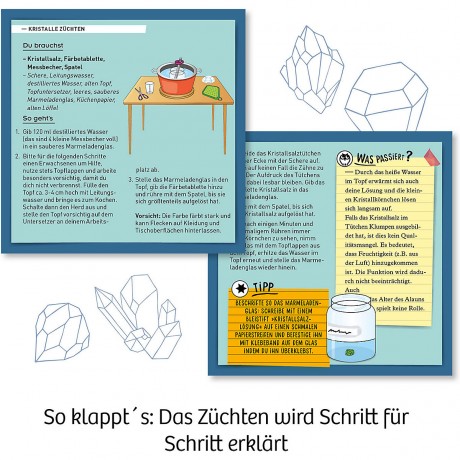 Kosmos Grune Kristalle selbst zuchten Вырастите свои собственные зеленые кристаллы