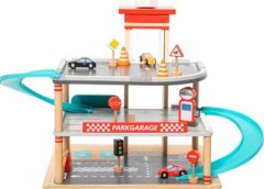 myToys ORIGINALS Parkgarage pastell mit Accessoires Гараж пастельных тонов с аксессуарами