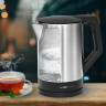 CLATRONIC CLATRONIC Wasserkocher WKS 3692, Wasserkocher 1,5 L, BPA-frei, schwarz schwarz Чайник CLATRONIC WKS 3692, чайник 1,5 л, без BPA, черный