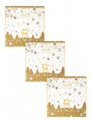 Lindt Goldstucke Adventskalender 2024 Адвент-календарь, 24 сладких сюрприза, 460 г, 3 штуки