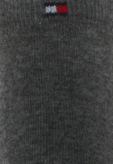 Tommy Hilfiger WOMEN CASUAL SHORT SOCK 2 PACK Socks middle grey melange ЖЕНСКИЕ ПОВСЕДНЕВНЫЕ КОРОТКИЕ НОСКИ (2 УПАКОВКИ) Носки средний серый меланж