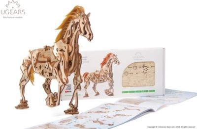 UGEARS Modellbausatz MECHANISCHES PFERD Комплект модели МЕХАНИЧЕСКАЯ ЛОШАДЬ