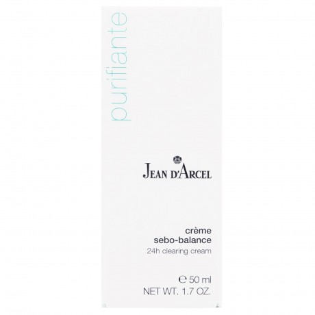 JEAN D'ARCEL creme sebo-balance  PURIFIANTE 24h Gesichtscreme Talgfluss wird vermindert  creme sebo-balance PURIFIANTE 24-часовой крем для лица уменьшает выделение кожного сала