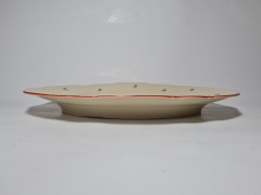 Bareuther Bavaria Овально блюдо молочного цвета, 33см, Германия, 1960-70гг.