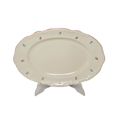 Bareuther Bavaria Овально блюдо молочного цвета, 33см, Германия, 1960-70гг.