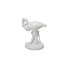 CLUB Фарфоровая статуэтка "Цапля", Румыния,  13см х 9см, 1960-70гг.  