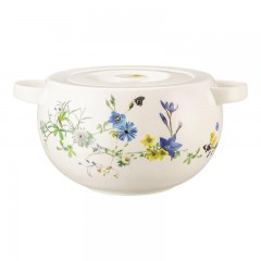 Rosenthal Rosenthal Brillance Fleurs des Alpes Schussel mit Deckel 3,00 L Чаша Rosenthal Brillance Fleurs des Alpes с крышкой 3,00 л