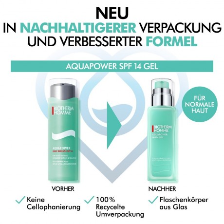 Biotherm SPF14 Gesichtsgel  гель для лица SPF14