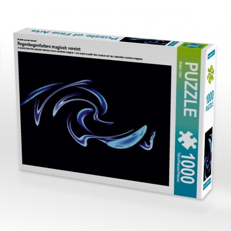 CALVENDO Puzzle CALVENDO Puzzle Regenbogenfarben magisch vereint Пазл CALVENDO Puzzle Цвета радуги волшебным образом сочетаются