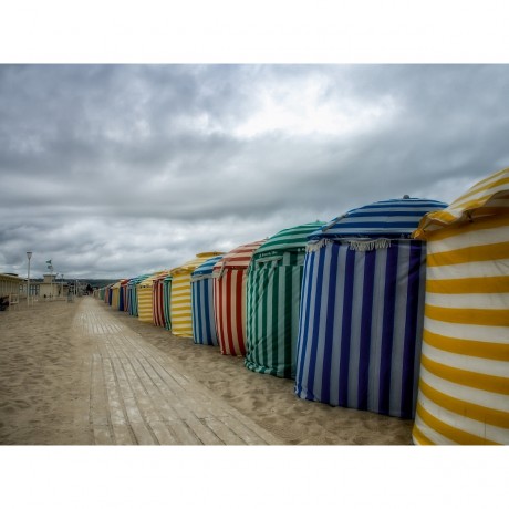 CALVENDO Puzzle CALVENDO Puzzle Am Strand von Trouville Пазл CALVENDO Puzzle На пляже в Трувиле