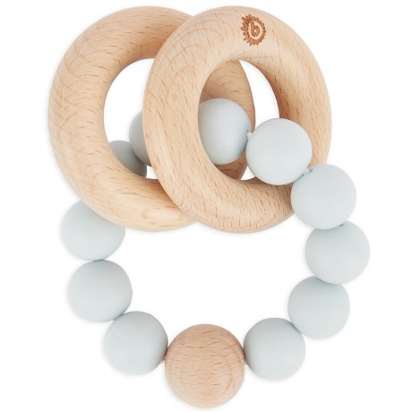 bieco Greifling Holz Natur mit Silikon Kugeln Baby Beissring Greifring Zahnen Beissringe Игрушка-захват из натурального дерева с силиконовыми шариками детский прорезыватель для зубов прорезыватель для зубов прорезыватель для зубов