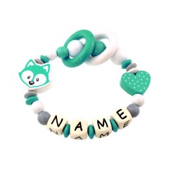 elefantasie Greifling Fuchs personalisiert mit Namen Игрушка-схватка лиса персонализирована с именем