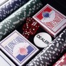 HOMCOM Pokerkoffer mit 200 Chips Покерный кейс на 200 фишек