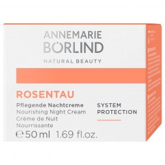 ANNEMARIE BORLIND Pflegende Nachtcreme  ROSENTAU Питательный ночной крем