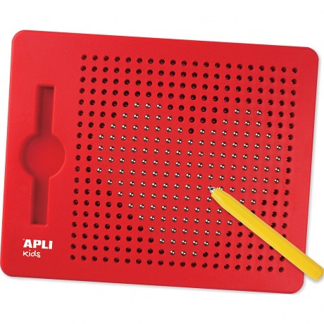 APLI Kids Magnetbrettspiel mit 10 Vorlagenkarten und 20 Beispielen Магнитная настольная игра с 10 карточками-шаблонами и 20 примерами