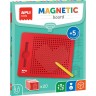 APLI Kids Magnetbrettspiel mit 10 Vorlagenkarten und 20 Beispielen Магнитная настольная игра с 10 карточками-шаблонами и 20 примерами
