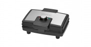 Clatronic Clatronic Waffelautomat WA 3606, Waffeleisen schwarz/edelstahl, 800 Watt schwarz/edelstahl Вафельница Clatronic WA 3606, вафельница черная/нержавеющая сталь, 800 Вт