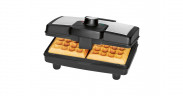 Clatronic Clatronic Waffelautomat WA 3606, Waffeleisen schwarz/edelstahl, 800 Watt schwarz/edelstahl Вафельница Clatronic WA 3606, вафельница черная/нержавеющая сталь, 800 Вт