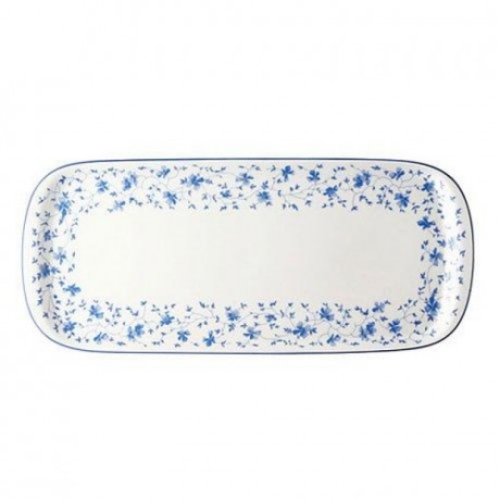 Arzberg Arzberg Form 1382 Blaubluten Kuchenplatte eckig 35 cm Arzberg Form 1382 Блюдо для торта Blue Blossoms квадратное 35 см