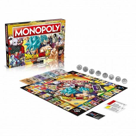 Winning Moves Monopoly Dragon Ball Super (deutsch\/franzosisch) Монополия Dragon Ball Super (немецкий/французский)
