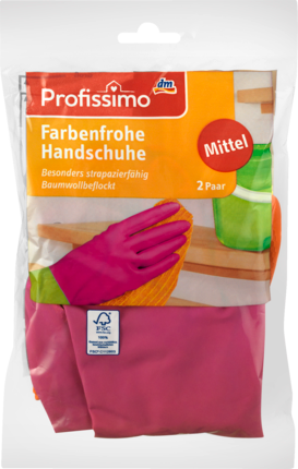 Profissimo Ярко окрашенные перчатки, 2 шт