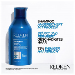 Redken Shampoo Extreme   шампунь для ослабленных и подверженных стрессу волос.