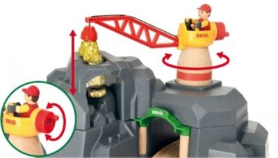 BRIO Grosse Goldmine mit Sound-Tunnel Большой золотой рудник со звуковым туннелем