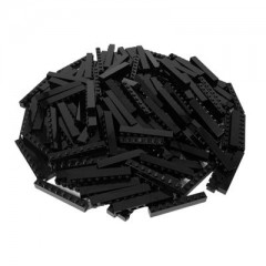 LEGO LEGO 1x8 Steine Schwarz - 100 Stueck - Black bricks 3008 LEGO 1x8 кирпичи черные - 100 штук - Черные кирпичи 3008