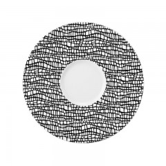 Seltmann Weiden Seltmann Weiden Life Fashion - Glamorous Black Kombi-Untertasse 16,5 cm Seltmann Weiden Life Fashion - Блюдце комбинированное Glamorous Black 16,5 см