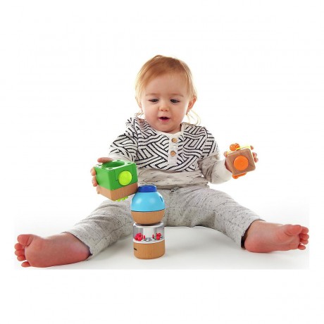 HAPE Vier verruckte Bausteine Четыре сумасшедших строительных блока