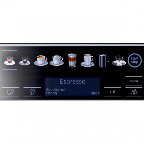 SIEMENS SIEMENS Kaffeevollautomat Superautomatische Kaffeemaschine Siemens AG s100 Schwarz 1500 W 15 bar  Полностью автоматическая кофемашина SIEMENS Супер автоматическая кофемашина Siemens AG s100 Black 1500 Вт 15 бар