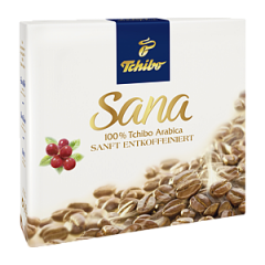 Tchibo Кофе Сана мягкий декофеинированный 2x250г