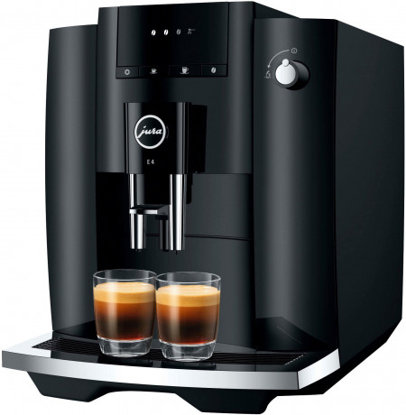 JURA JURA Kaffeevollautomat 15435 E4 Piano Black (EA)  Полностью автоматическая кофемашина JURA 15435 E4 Piano Black (EA)