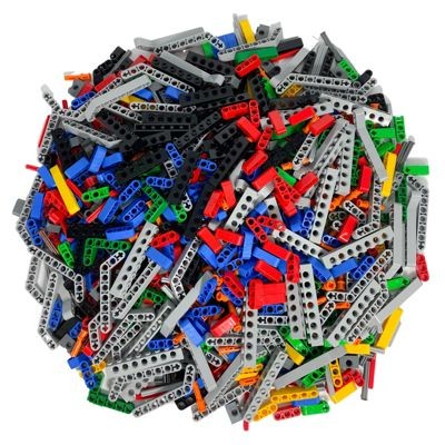 LEGO LEGO Technic 200 Teile Technik Verbinder Pins Lochstangen gemischt LEGO Technic 200 деталей технологии соединительные штифты перфорированные стержни смешанные