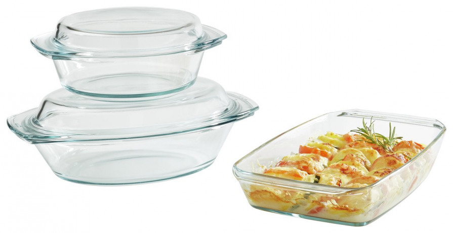 Homeware Homeware Schucsselset 5-tlg. klar Набор мисок для дома, 5 предметов.