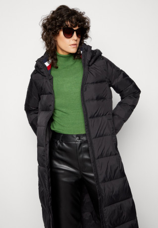 Tommy Hilfiger GLOBAL MAXI Down coat black GLOBAL MAXI Пуховик черный