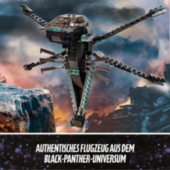 LEGO LEGO Marvel Super Heroes 76186 Black Panthers Libelle LEGO Marvel Super Heroes 76186 Стрекоза Черной пантеры