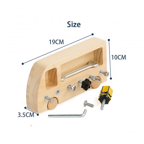 Vetaka Schraubenbrett Montessori Spielzeug fur Kinder Винтовая доска Монтессори игрушка для детей