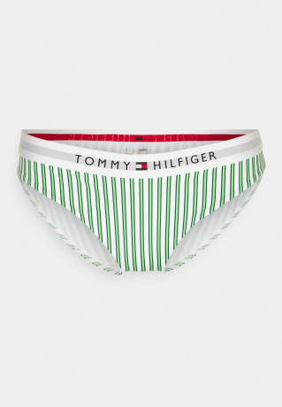 Tommy Hilfiger CLASSIC BIKINI PRINT Bikini bottoms  spring lime  spring lime CLASSIC BIKINI PRINT Плавки бикини весенний лайм весенняя известь