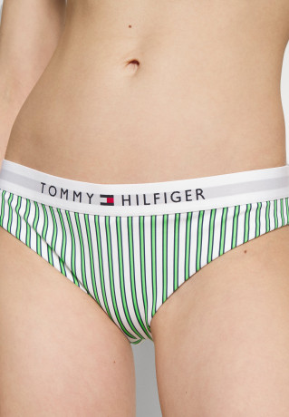 Tommy Hilfiger CLASSIC BIKINI PRINT Bikini bottoms  spring lime  spring lime CLASSIC BIKINI PRINT Плавки бикини весенний лайм весенняя известь
