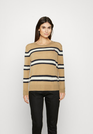 Tommy Hilfiger MONOGRAM Jumper desert khaki МОНОГРАММА джемперы пустыня хаки