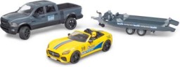 Bruder 02504 RAM 2500 Power Wagon und  Roadster Racing Team 02504 RAM 2500 Power Wagon и гоночная команда родстеров