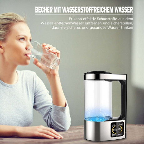Yoyaxi Yoyaxi Heisswasserspender Wasserstoffreiche Wassermaschine, Tragbares Anti-Aging fur den Familiengebrauch  Диспенсер для горячей воды Yoyaxi, машина для обогащения воды водородом, портативная антивозрастная машина для семейного использования