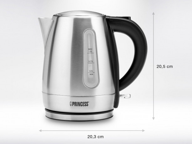PRINCESS PRINCESS Wasserkocher PRINCESS Wasserkocher 236023, 1 L, 2200 W  Чайник PRINCESS Чайник PRINCESS 236023, 1 л, 2200 Вт